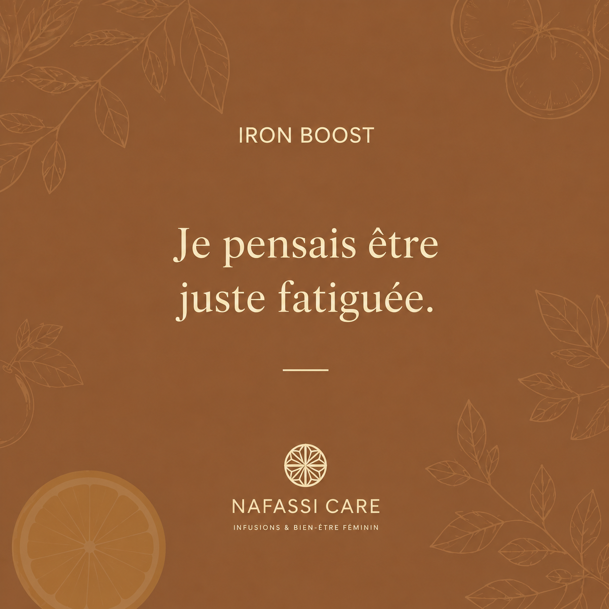 Iron Boost — L'infusion des femmes qui manquent de fer