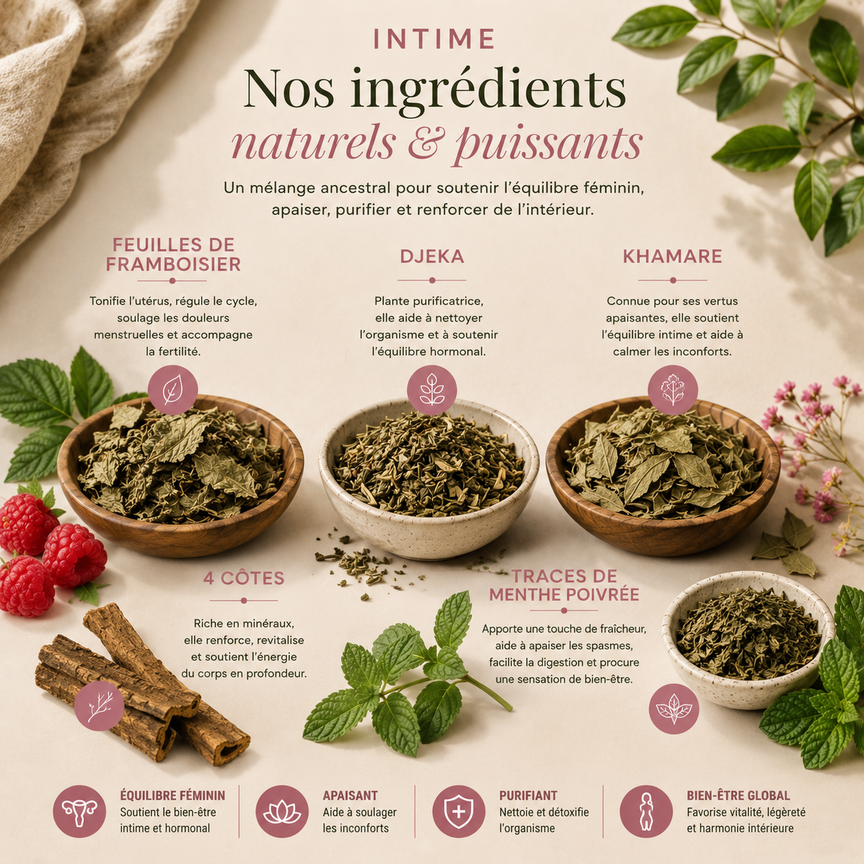 INTIME-L'infusion équilibre & confort féminin quotidien