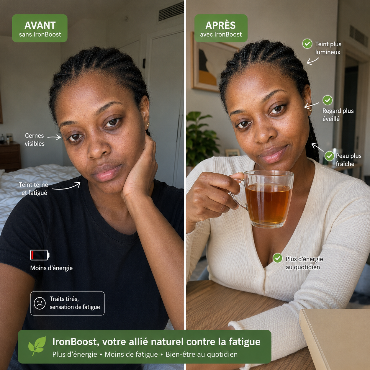 Iron Boost — Infusion Moringa & Ortie